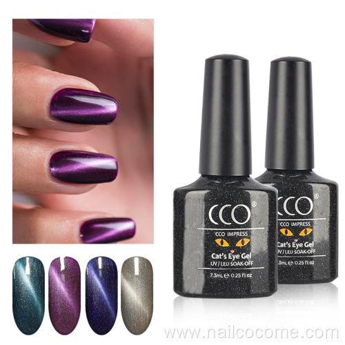 CCO Best price of high density cat eye gel nails